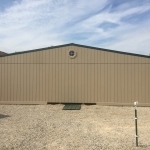 12x16 hay storage area in center of building